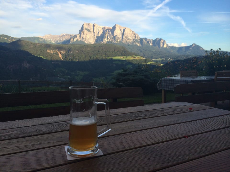 Der Schlern in Abendstimmung Hotel-Chalet Pennhof
