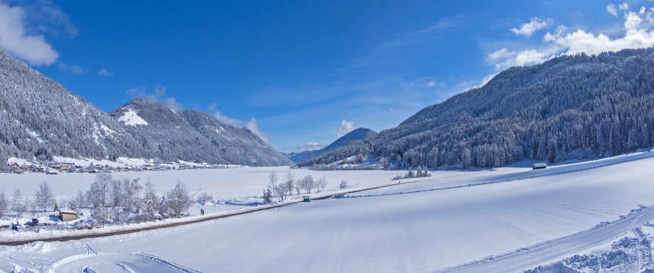 Ausblick Hotel Das Leonhard - Naturparkhotel am Weissensee