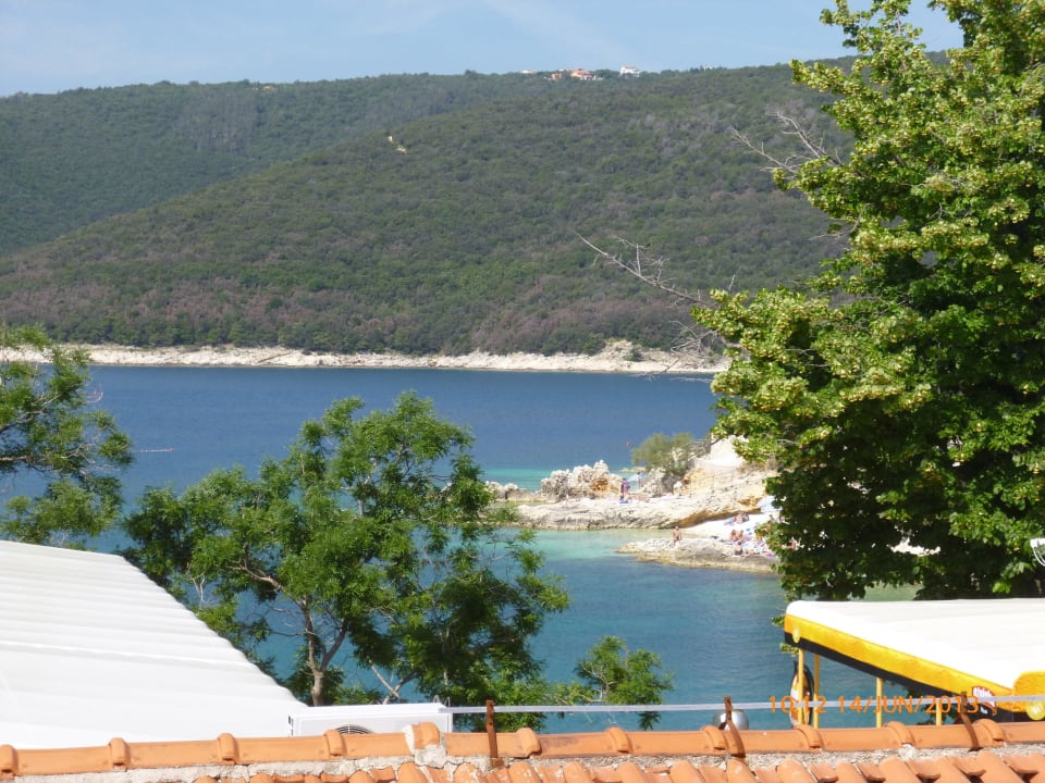 Blick auf die Bucht von Rabac Valamar Sanfior Hotel & Casa