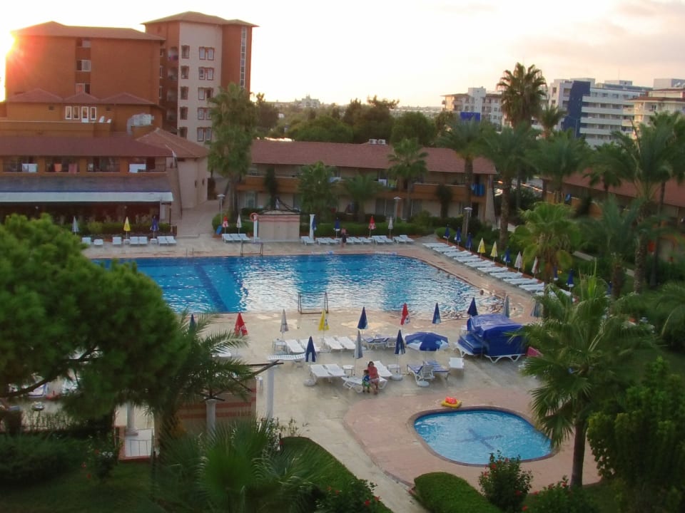 Ausblick von Hotelzimmer Club Turtas Beach Hotel