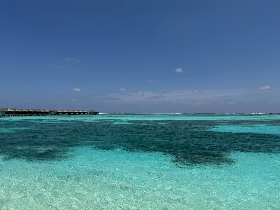 Ausblick Le Meridien Maldives Resort & Spa