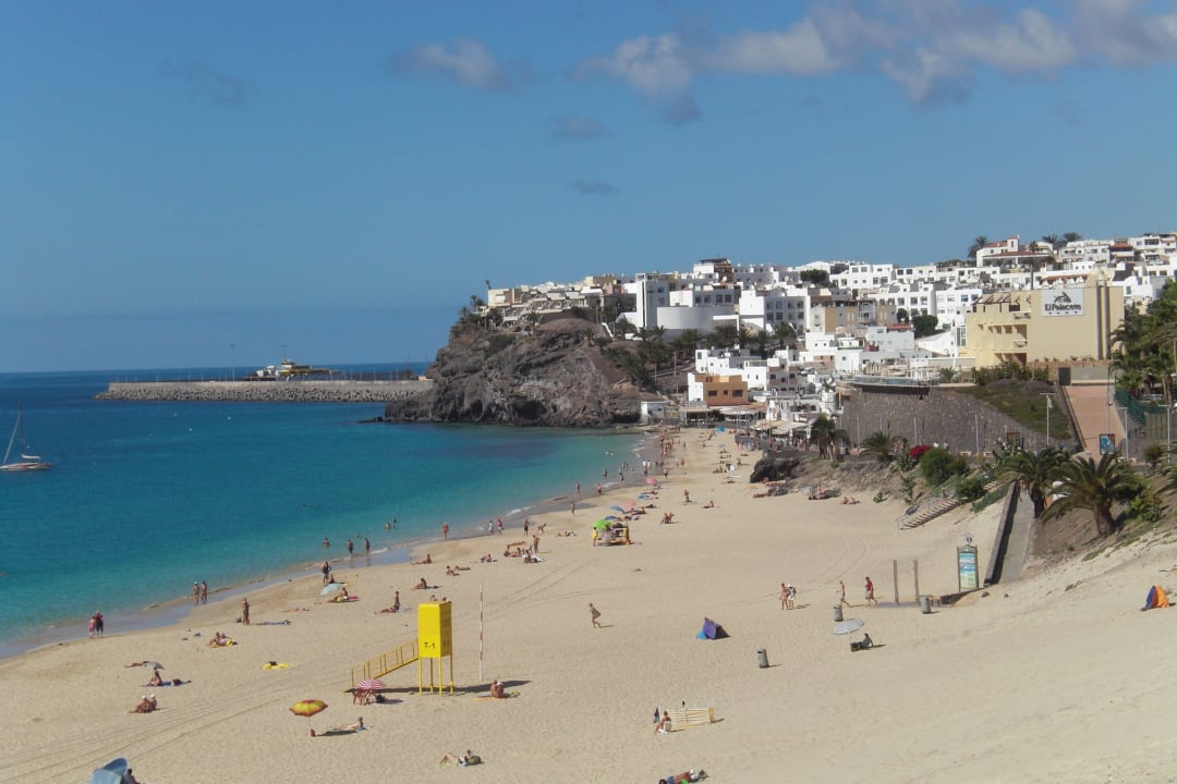 Von 3ten Etage aus Sicht gegen Morro Jable Hotel Riu Palace Jandia