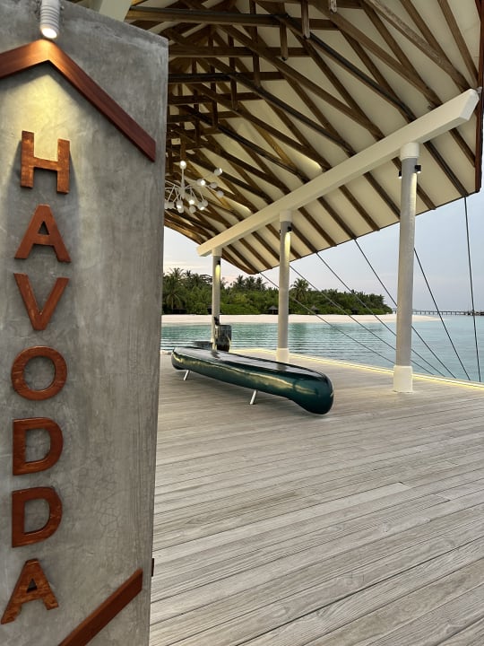 Ausblick NH Collection Maldives Havodda Resort