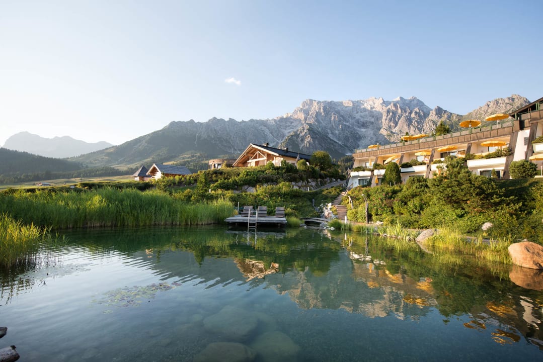 Pool Übergossene Alm Resort