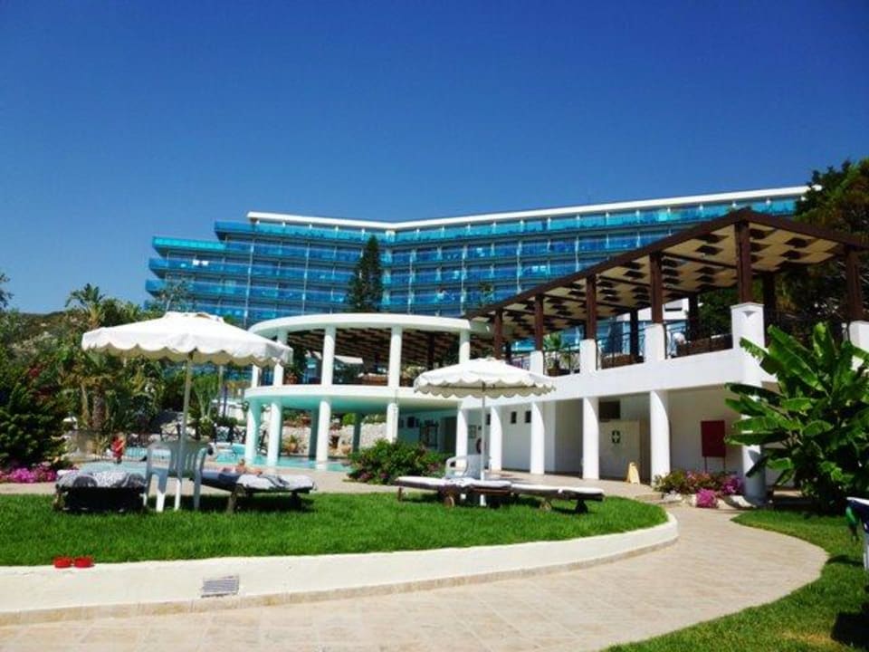 Liegebereich Hotel Calypso Beach