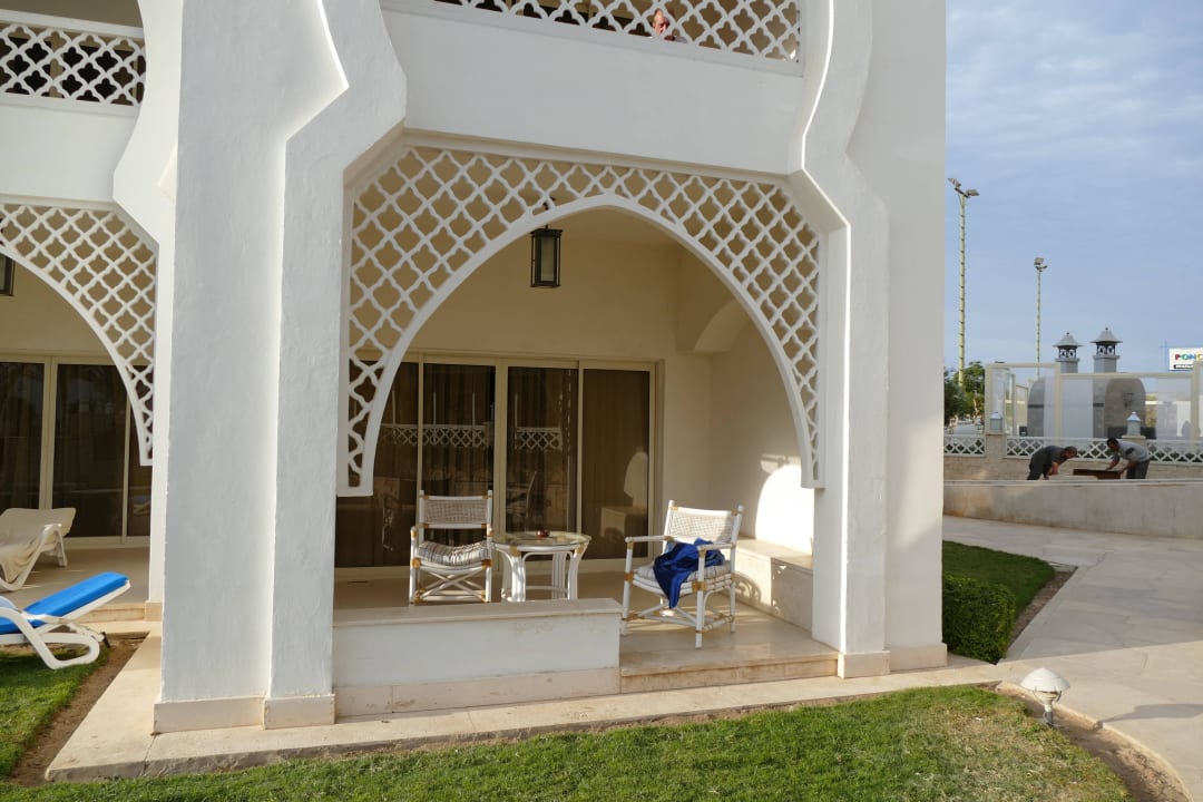 Unsere Terasse Old Palace Resort Sahl Hasheesh