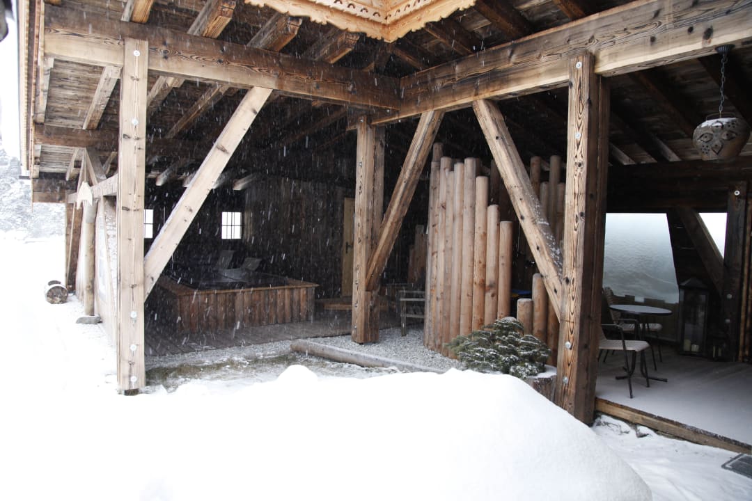 Whirlpool und Sauna Das Almnest