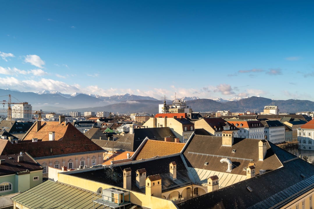 Ausblick Garner Hotel Klagenfurt – Moser Verdino