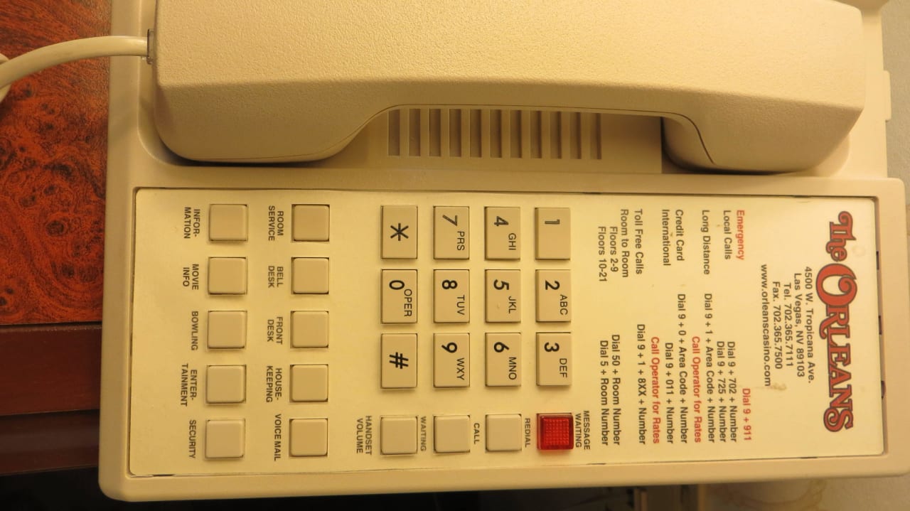Telefon The Orleans Hotel & Casino