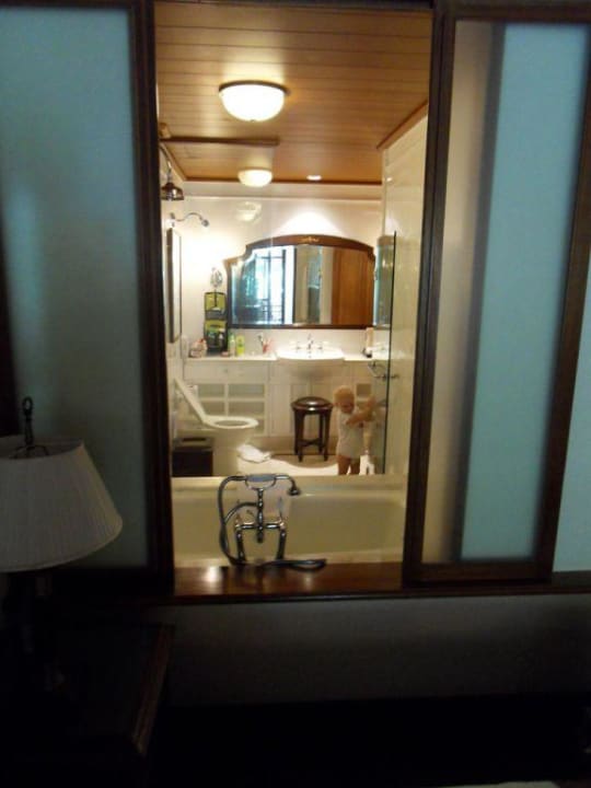 Blick aus dem Bad Centara Grand Beach Resort & Villas Hua Hin