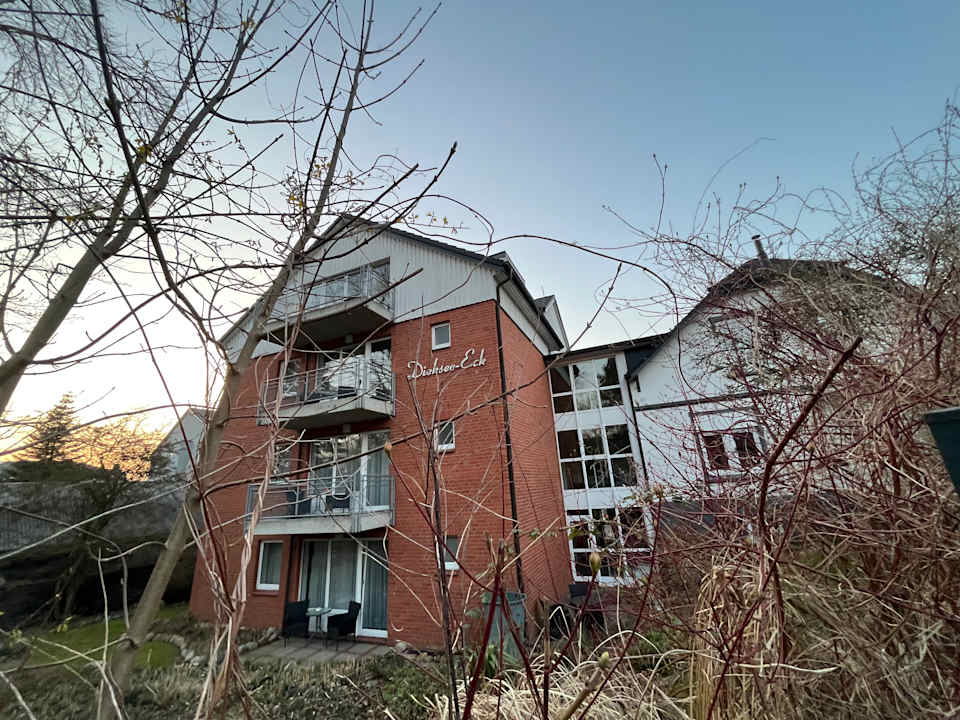 Außenansicht Gästehaus Dieksee-Eck