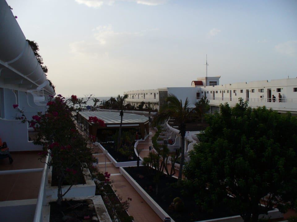 Blick von unserem Zimmer aus allsun App.-Hotel Barlovento
