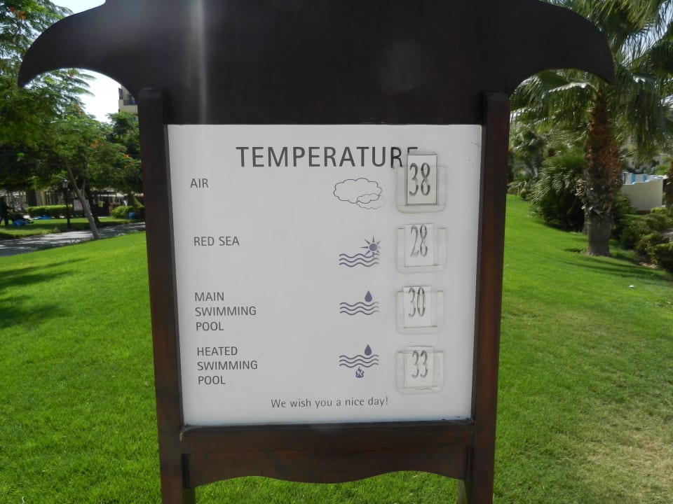 Temperaturen Steigenberger ALDAU Beach Hotel