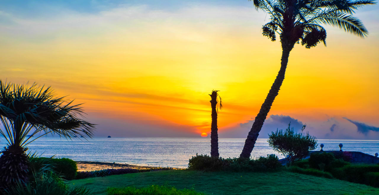 Gartenanlage Three Corners Equinox Beach Resort