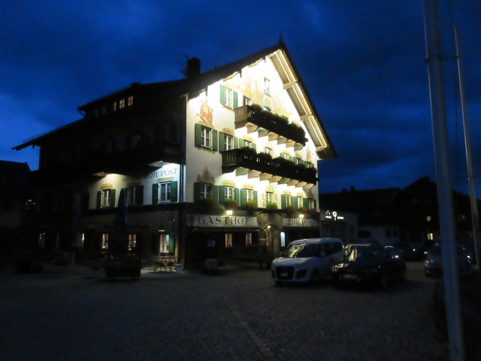 Außenansicht Hotel zur Post