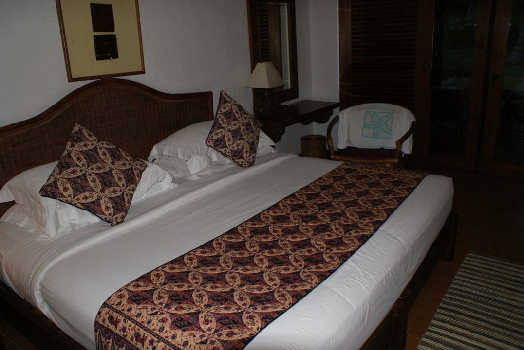 Unser Zimmer mit KingSizeBett Hyatt Regency Bali