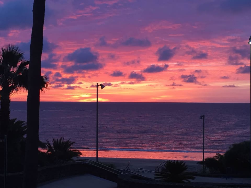Sonnenaufgang von der Veranda aus IVV.SL Ferienhaus Vieja 7