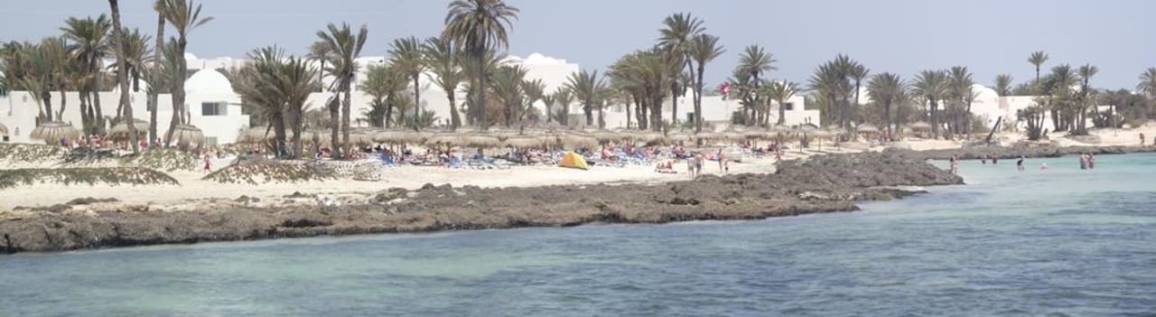 Panorama vom Steg aus Hotel El Mouradi Djerba Menzel