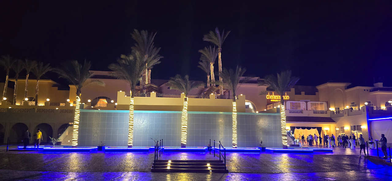 Ausblick Cleopatra Luxury Resort Makadi Bay