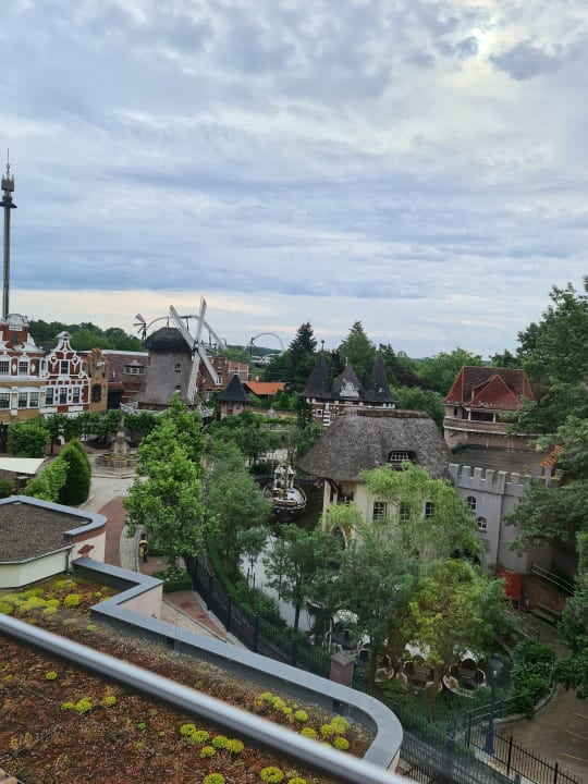 Ausblick Heide Park Abenteuerhotel