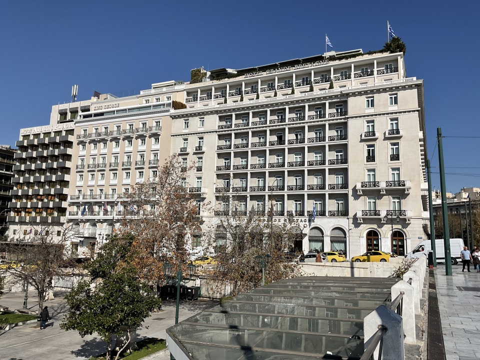 Außenansicht Hotel Grande Bretagne