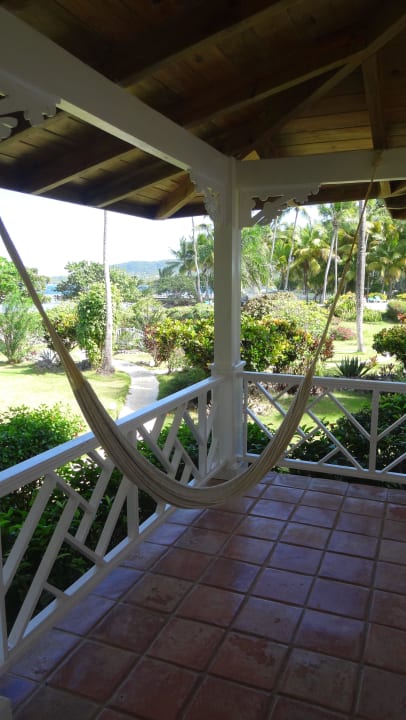 Balkon mit Hängematte Villa Serena