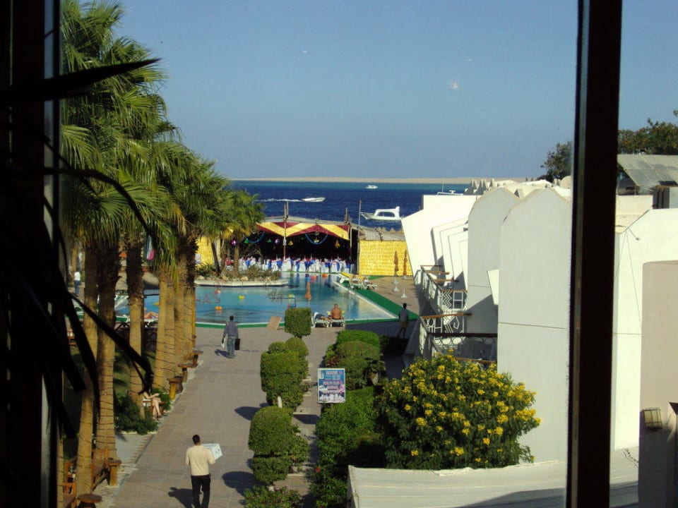 Widok z restauracji Hotel Aqua Fun