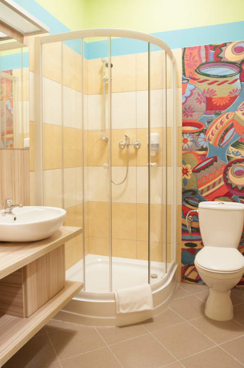 Łazienka w stylu meksykańskim Hotel Texas