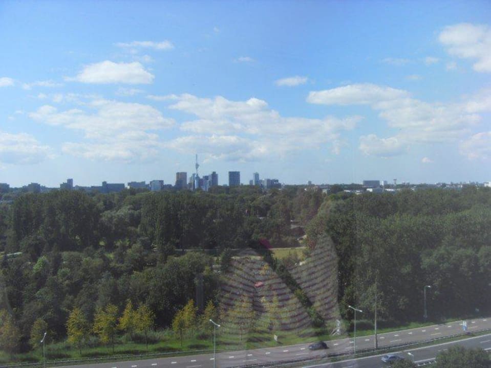 Ausblick vom Fahrstuhlbereich Mercure Hotel Amsterdam City
