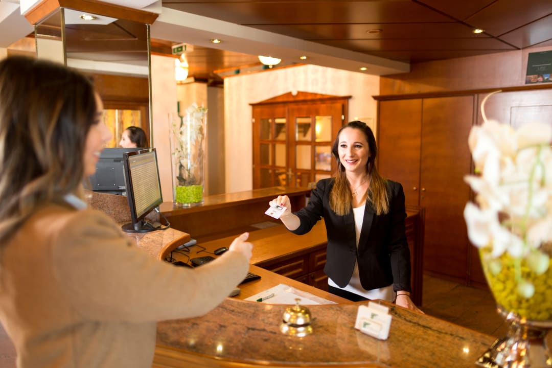 Lobby Hotel Gasthof Stockinger