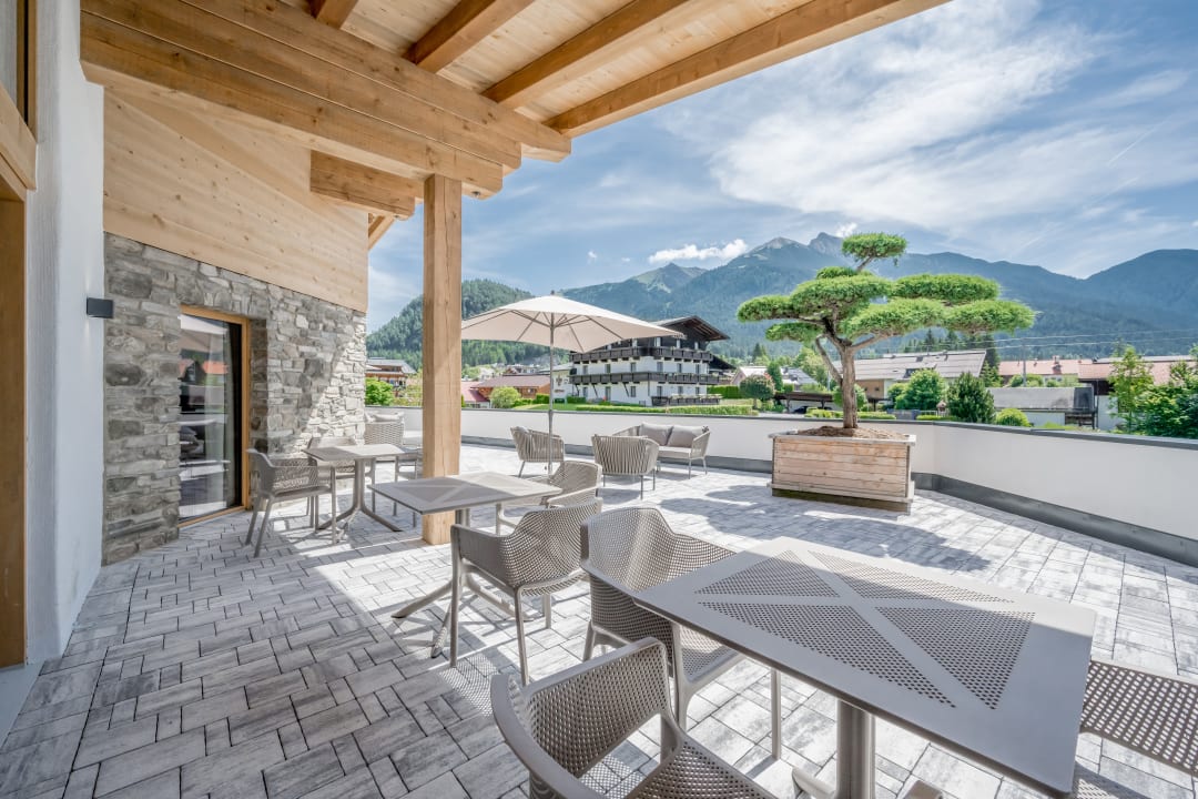 Ausblick AlpenParks Chalet & Apartment Alpina Seefeld
