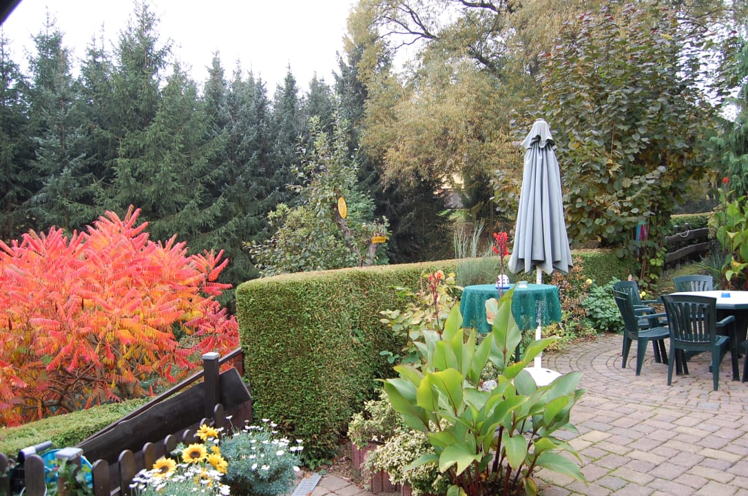 Gartenanlage Pension Burgblick