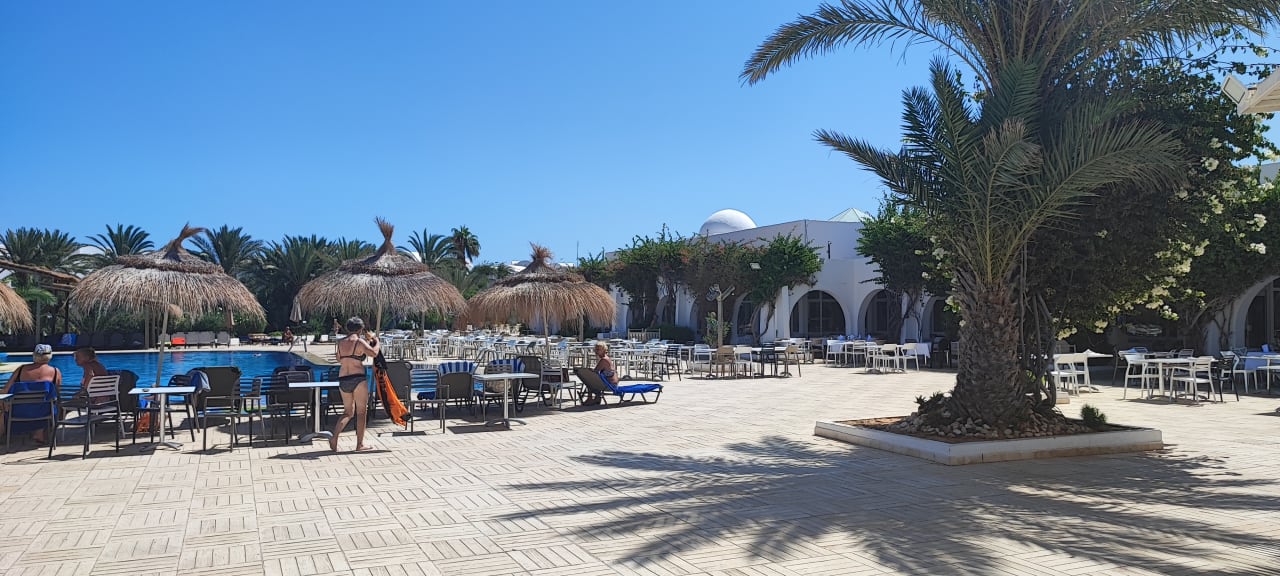 Ausblick Hotel Seabel Rym Beach Djerba