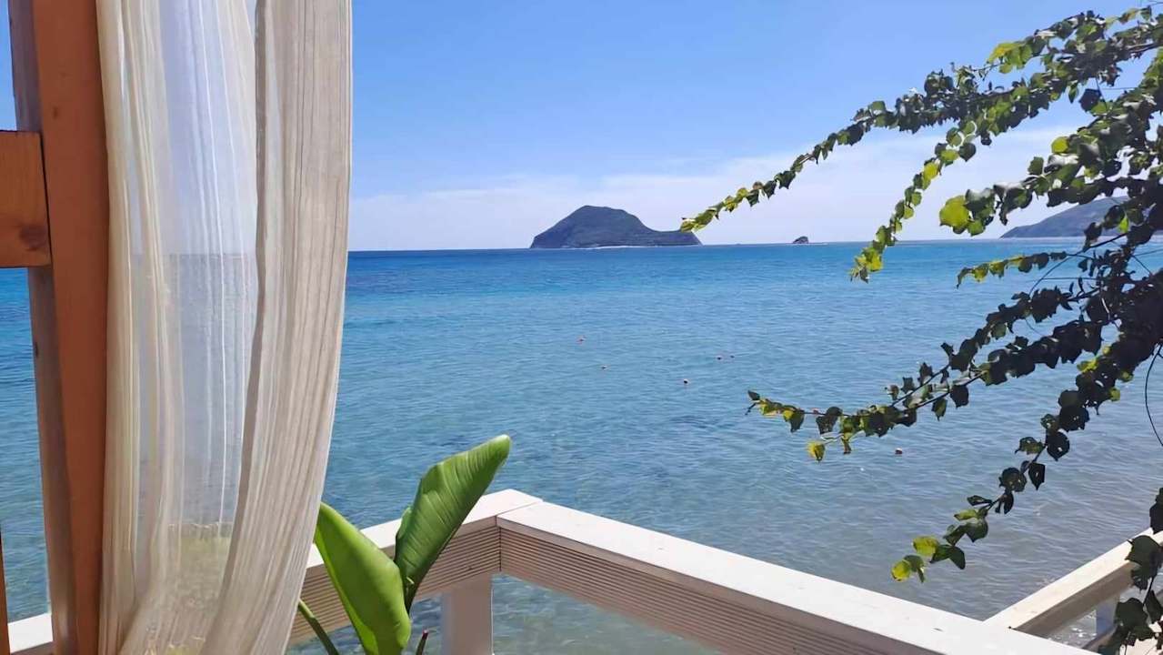 Ausblick Porto Koukla Beach