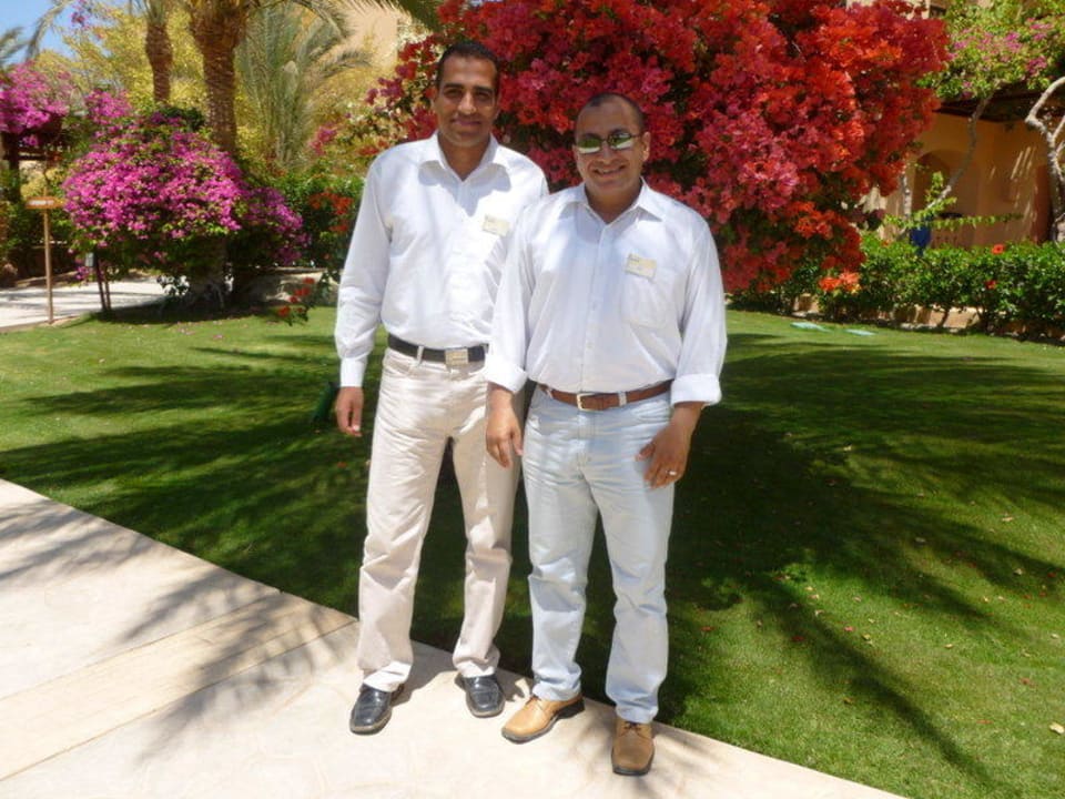 Kijken of alles in de puntjes is! Steigenberger Coraya Beach - Adults only