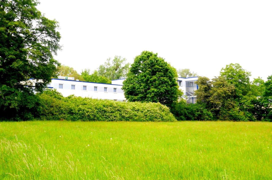 Rückansicht Hotel am Klieversberg