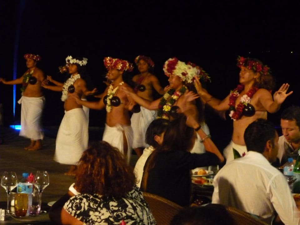 Dinner LATITUDE 16º mit polynesischer Show Hotel Sofitel Bora Bora Marara Beach & Private Island