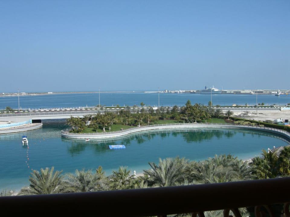 Blick vom Zimmer Sheraton Hotel & Resort Abu Dhabi