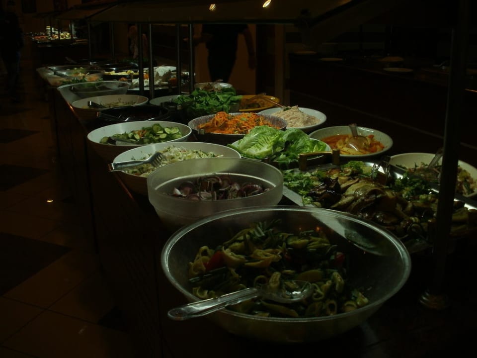 Salatbüffet Abendessen Club Side Coast