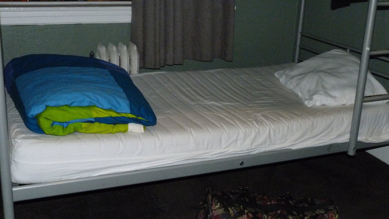 Untere Teil des Doppelstockbetts HI Hostel San Francisco Downtown