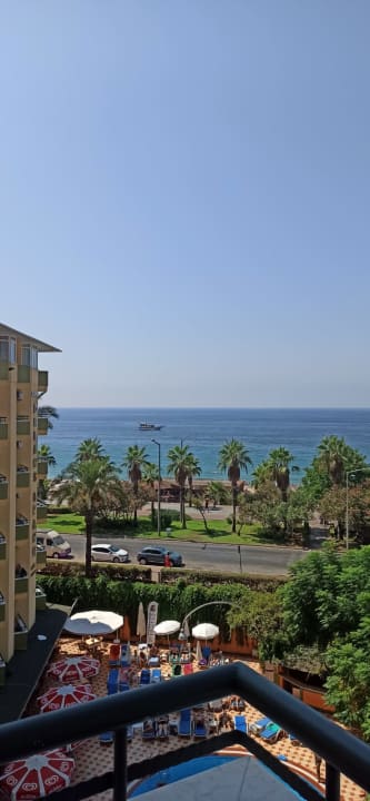 Ausblick Hotel Kleopatra Dreams Beach