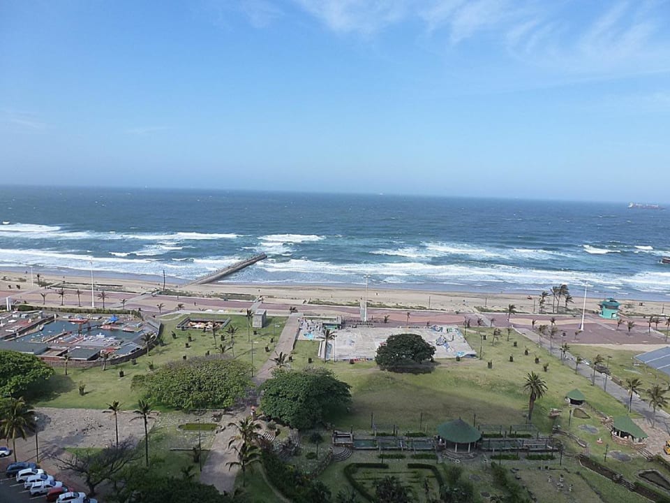 Blick vom Zimmer Hotel Southern Sun Maharani