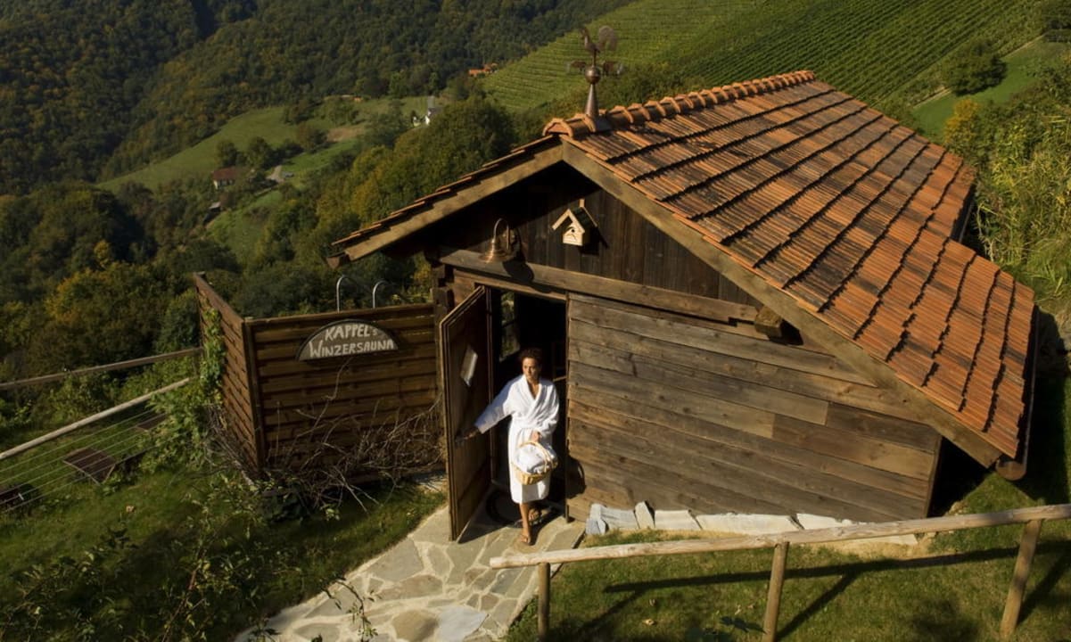 1. Winzersauna Österreichs DAS KAPPEL Winzer-Wellness-Hotel in höchster Lage