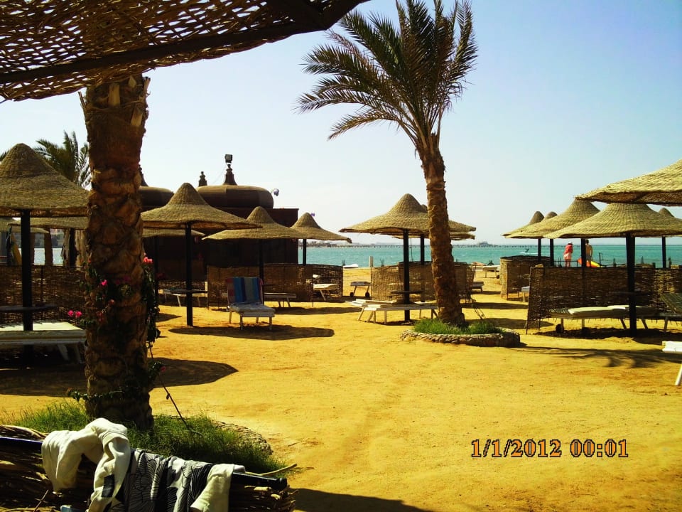 Gepflegter Strand Riviera Aqua Park Resort