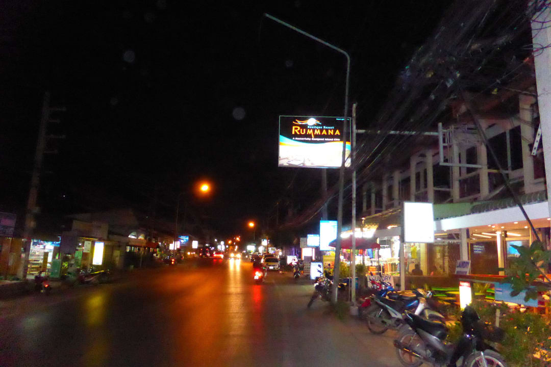 Hinter dem Hotel Rummana Boutique Resort