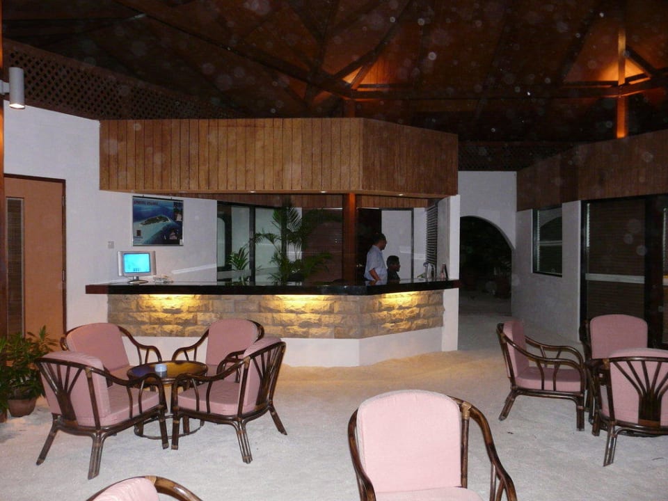 Die Rezeption Embudu Village