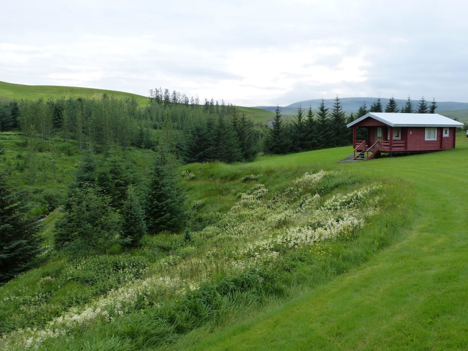 Cabin Nr. 5 Aussenansicht Hunkubakkar Guesthouse