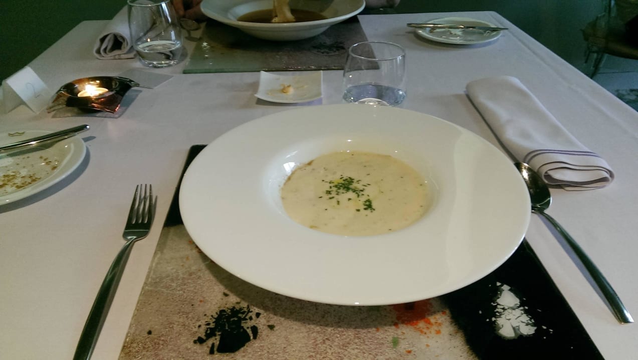 Vorspeise im Krystal Hotel Riu Palace Meloneras