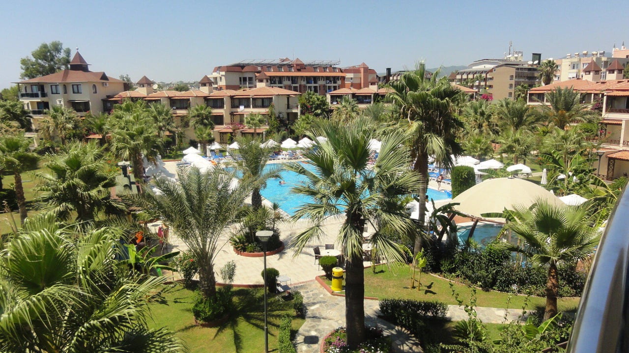 Ein teil der Zimmer aussicht Saphir Hotel & Villas