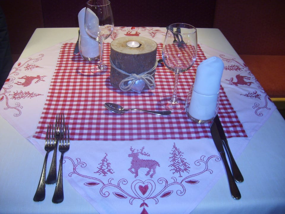 Tischdeko Hotel Madonnina Resort & Wellness